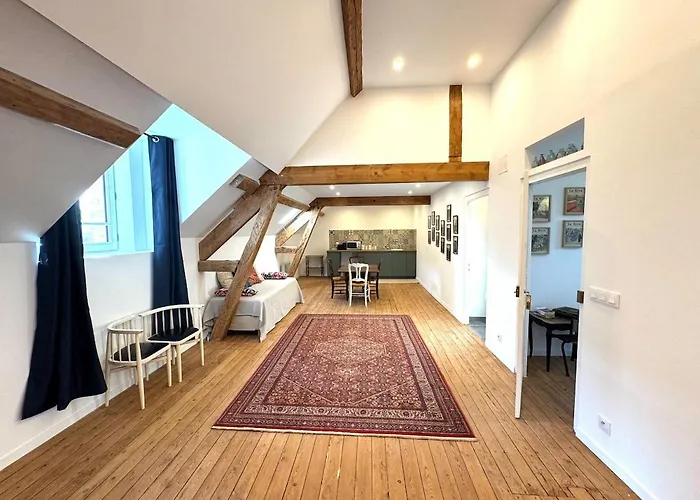 Maison De Maitre Avec 4 Suites Independantes - Centre Livarot - Jardin